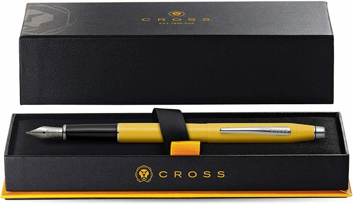 Cross Classic Yellow Fine Fountain Pen