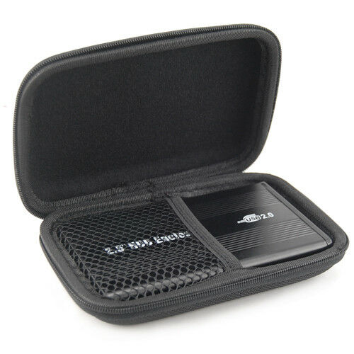 Protective 2.5" External Hard Drive Disc Zip Case