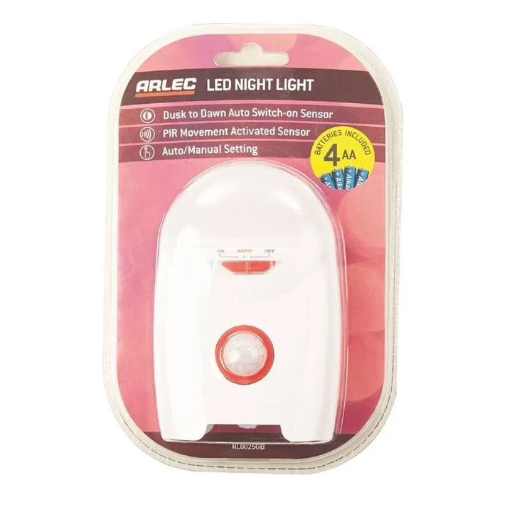 Arlec LED Motion Sensor Battery Operated Nightlight