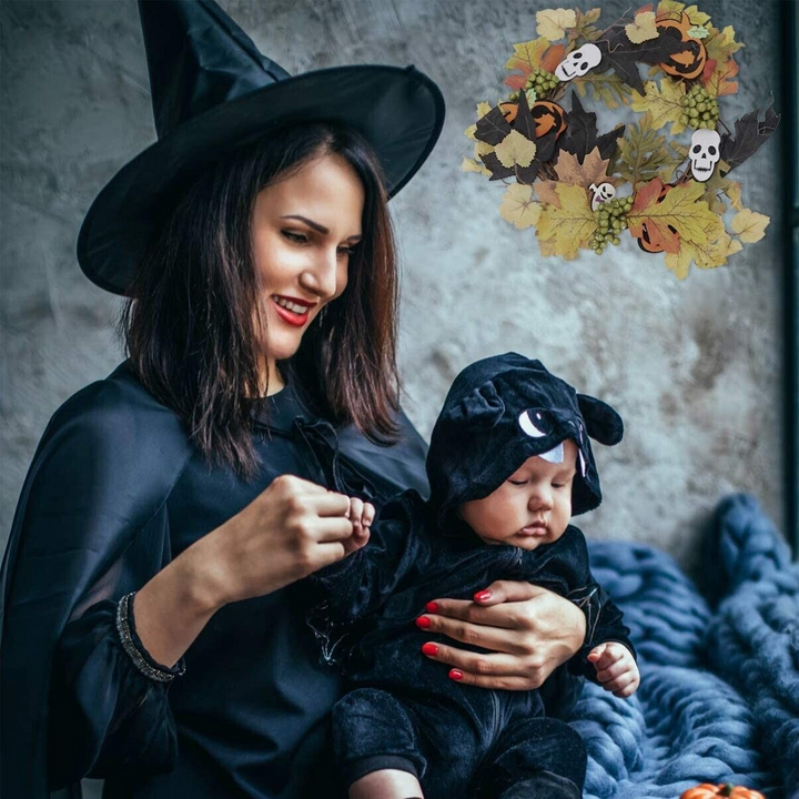 Halloween Door Wreath