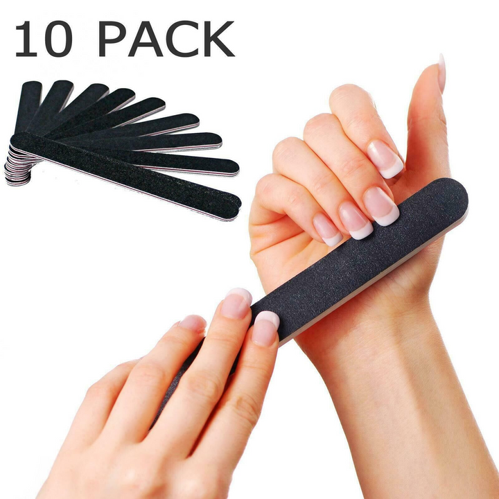10 Emery Nail File Boards
