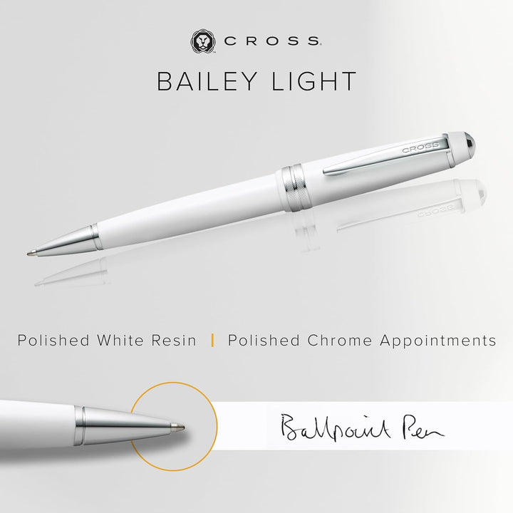 Cross White Ballpoint Pen