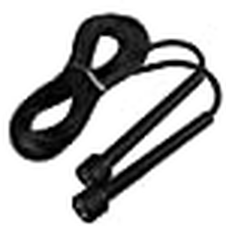 Black Nylon Gym Skipping Rope