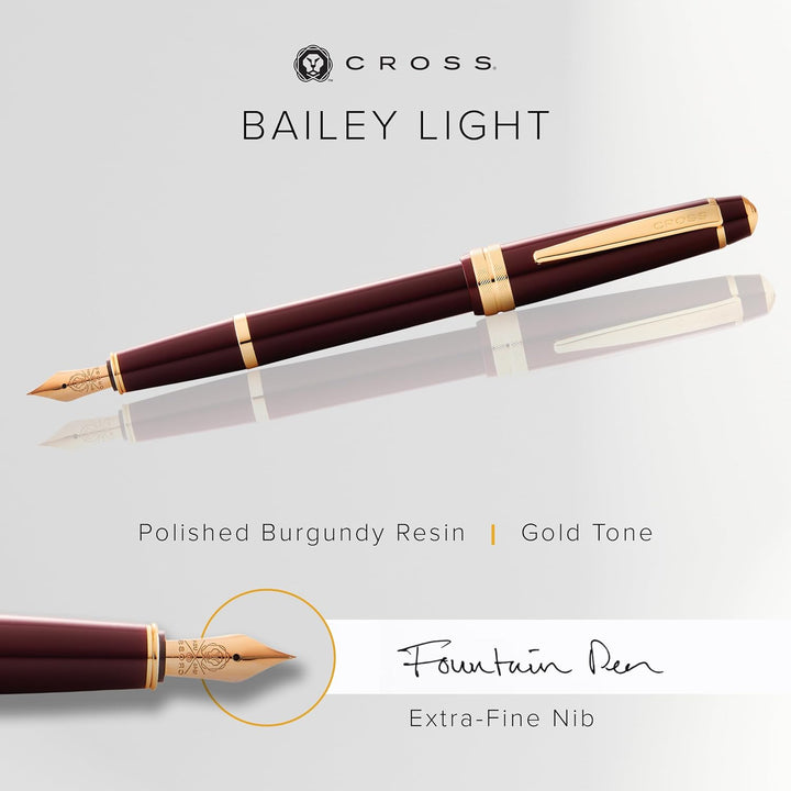 Cross Dark Red Fine Nib Fountain Pen