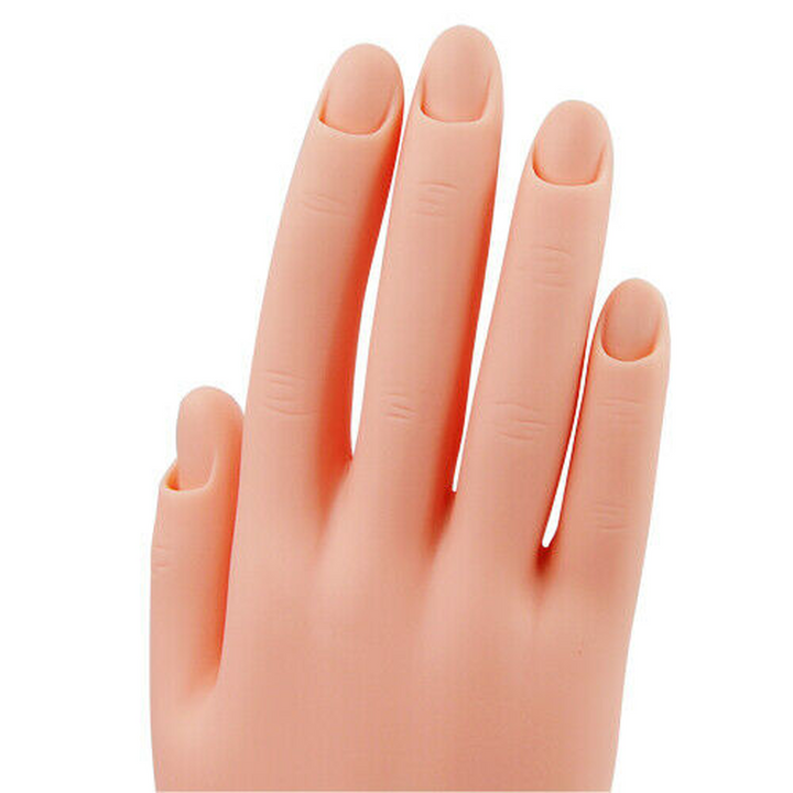 Soft Flexible Hand For Nail Art