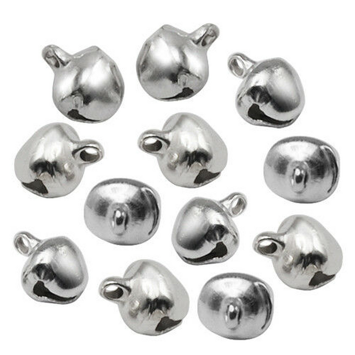 50 Small 8mm Jingle Bells
