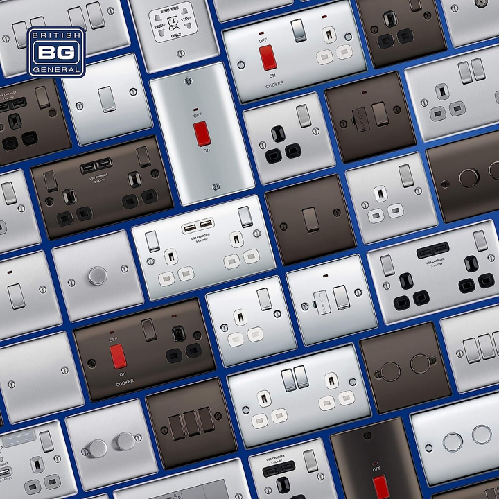 BG Electrical White Double Wi-Fi Extender Plug Socket