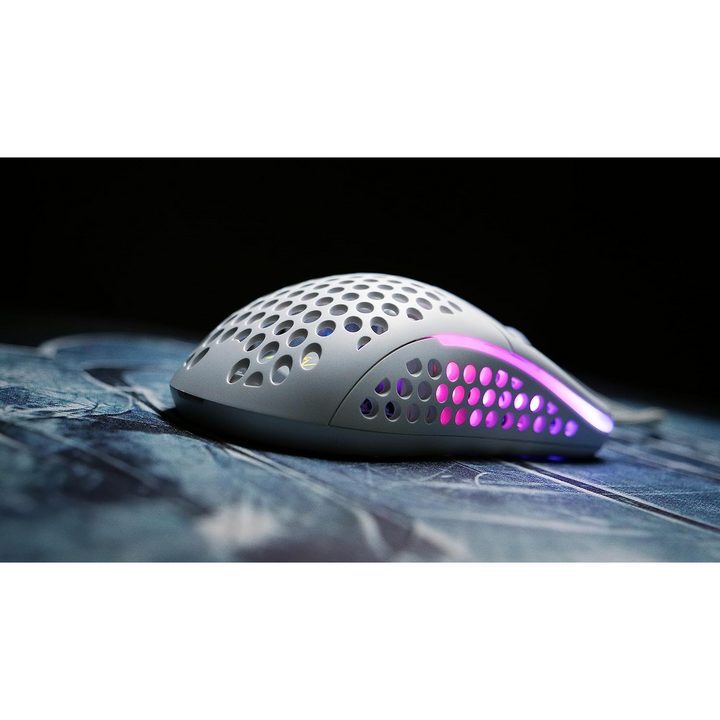 Cherry White XTRFY M42 RGB Wired Computer Mouse