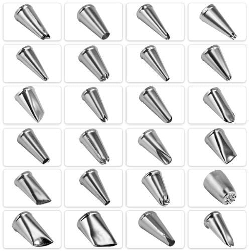 24 Cake Piping Nozzles