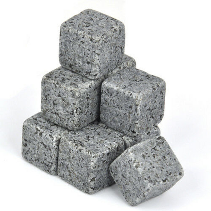 9 Piece Granite Ice Cube Set