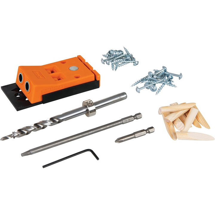 Triton 8 Piece T2 Double Mini Pocket Hole Jig Set