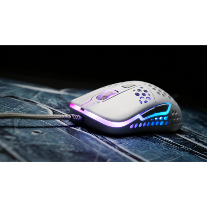 Cherry White XTRFY M42 RGB Wired Computer Mouse