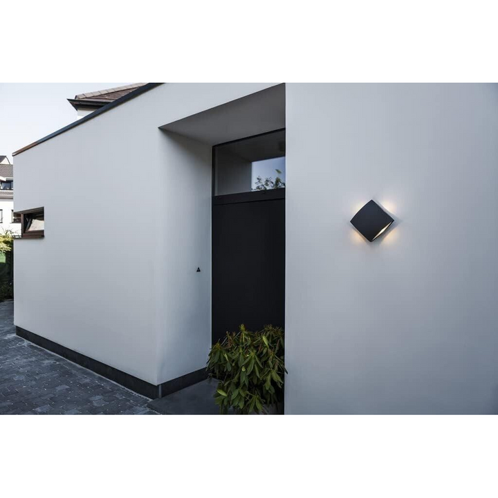 Lutec LED 4000K Wall Light Grey