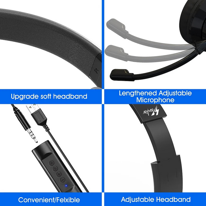 Venker U17 Noise Cancelling Headphones