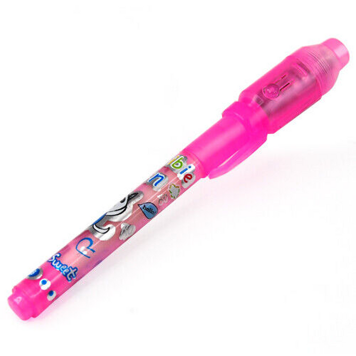 2 Pink UV Security Maker Pens