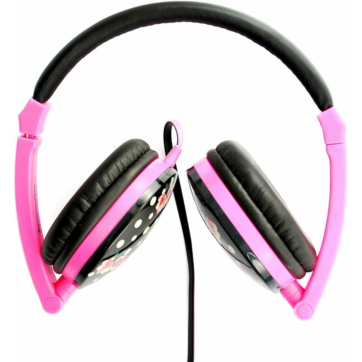 Accessorize Floral Polka Dot Headphones
