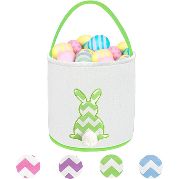 Green Easter Egg Hunt Bag