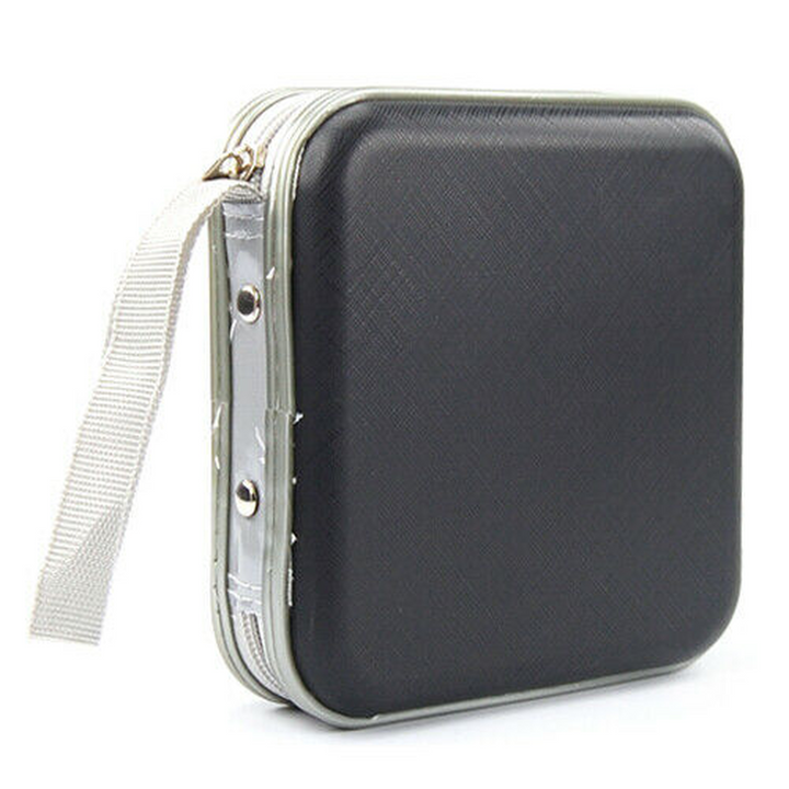 40 Disc Black CD Storage Case