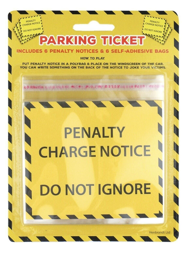 6 Prank Parking Tickets
