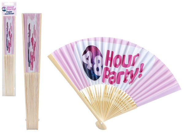 48 Hour Party Chinese Folding Hand Fan