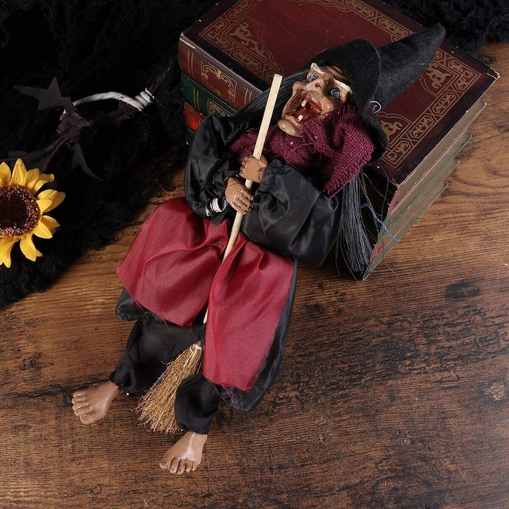 Halloween LED Cackling Witch