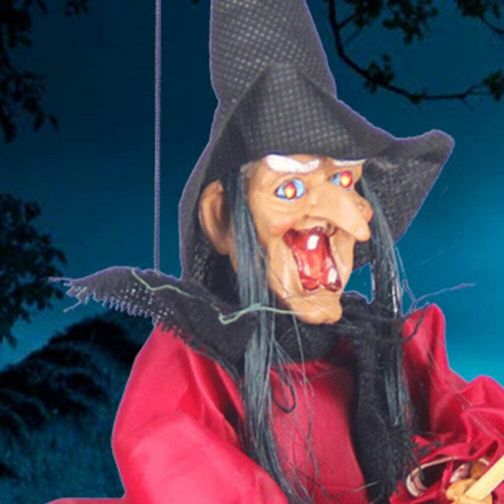 Halloween LED Cackling Witch