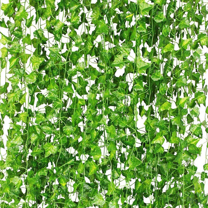15 Artificial Ivy Leaf Strings