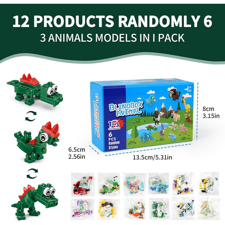 Animal Building Block Set