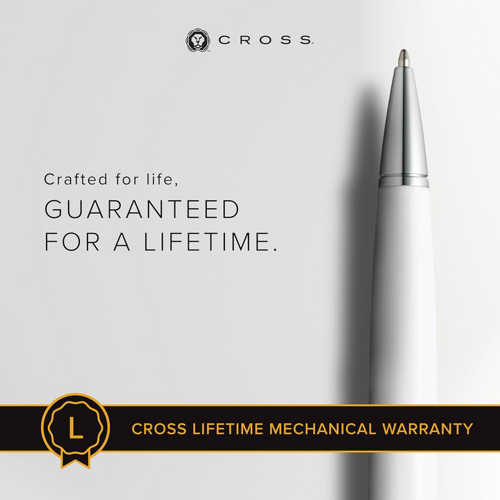 Cross White Ballpoint Pen