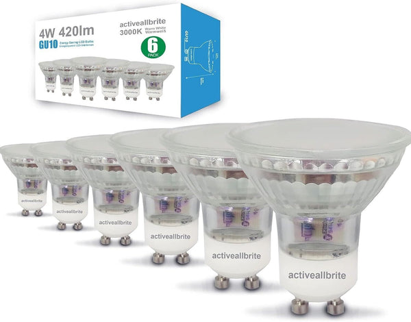 12 Pack GU10 Light Bulbs