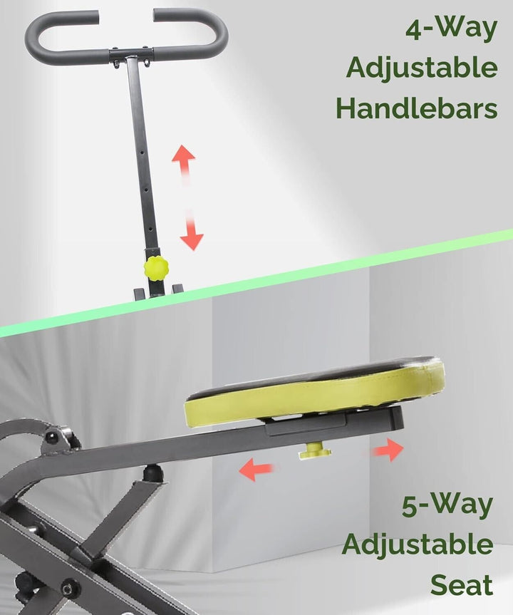 Upright Rower Exercise Machine