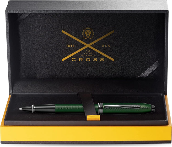 Cross Townsend Matte Green Rollerball Pen