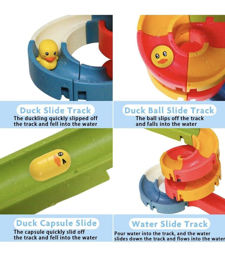 66 Piece Duck Run Bath Toy