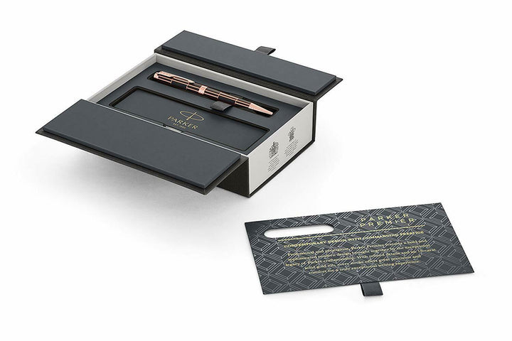 Parker Luxury Brown Pink Medium Ballpoint Pen