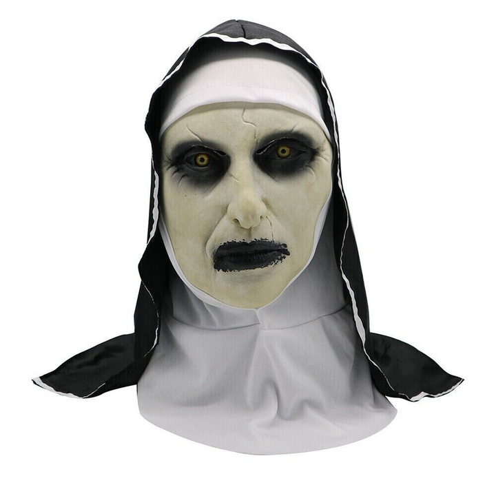 Halloween Nun Mask