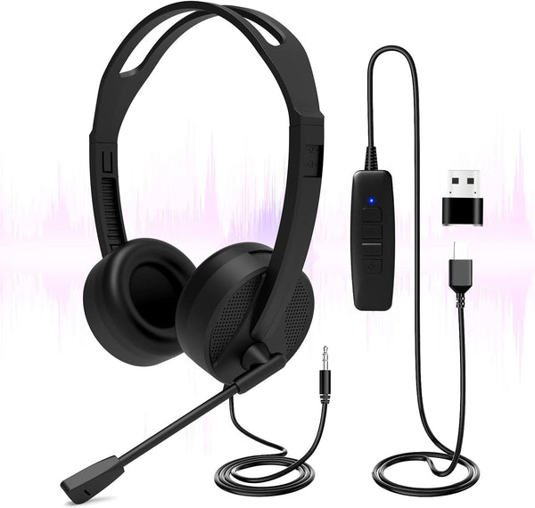 Venker U16 USB Headset & Microphone