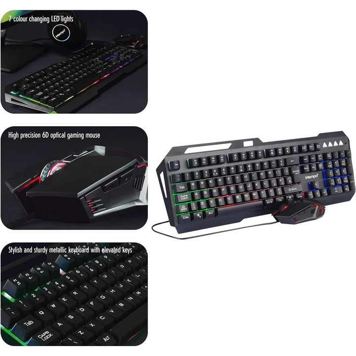 Intempo Keyboard & Mouse Set