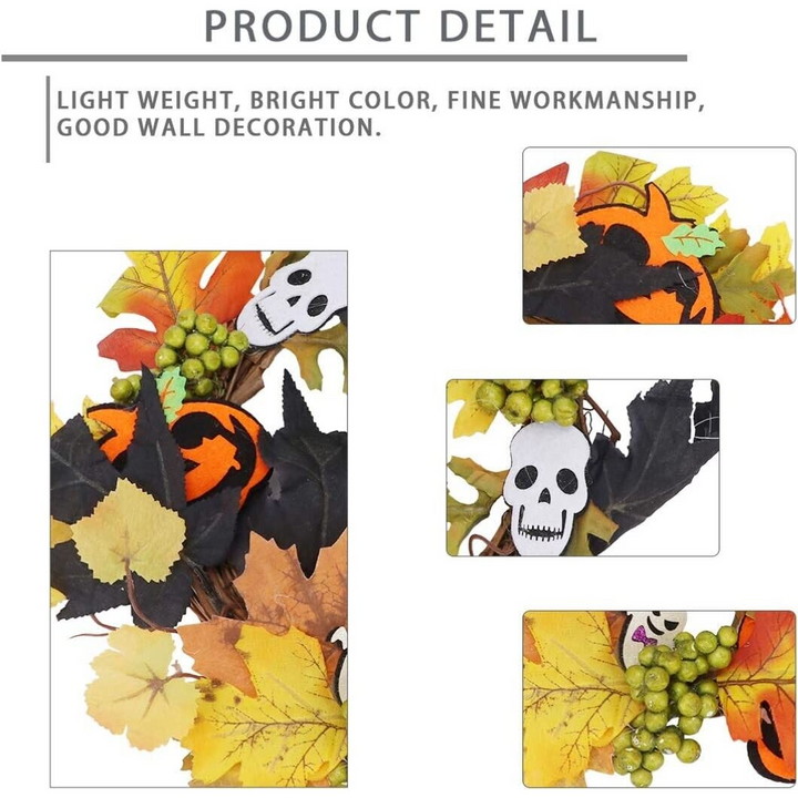 Halloween Door Wreath