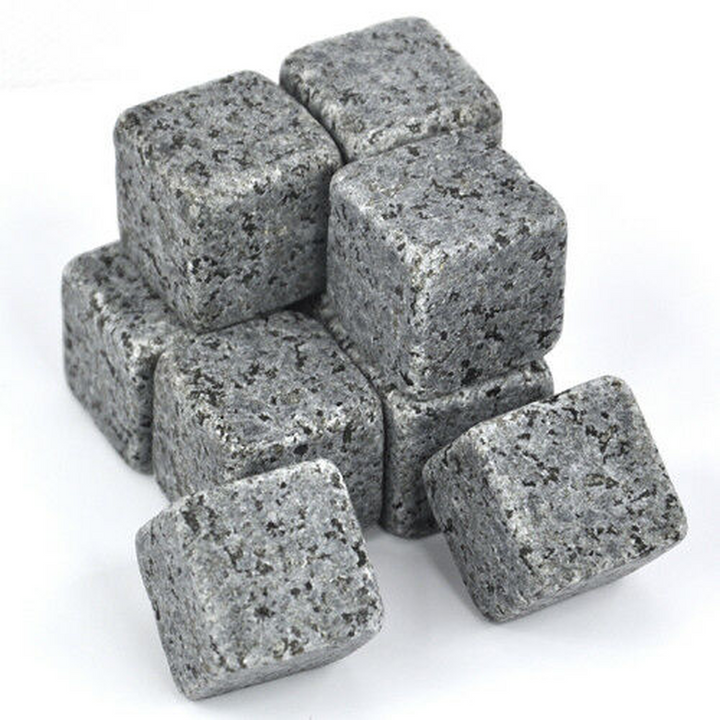 9 Piece Granite Ice Cube Set