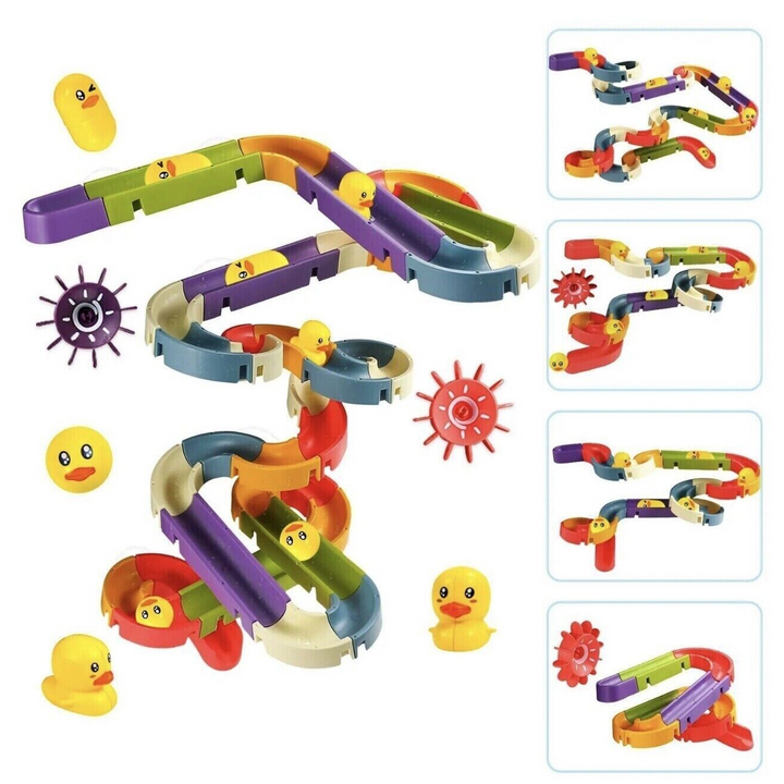 Children's 66 Piece Duck Run Bath Toy