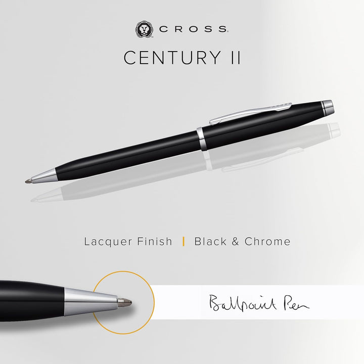 Cross Century II Black Chrome Ballpoint Pen