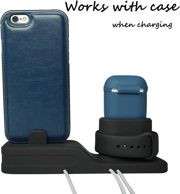 Silicone 3 in 1 Charging Stand