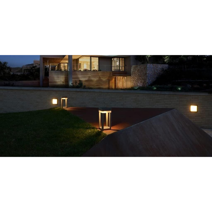 Lutec Cube Solar Outdoor Light