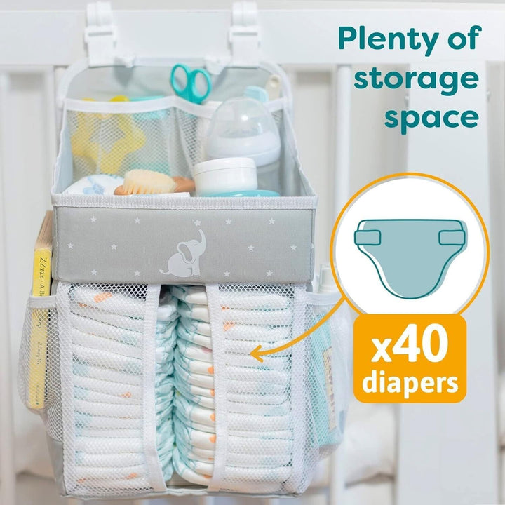 Baby Nappy Caddy Organiser