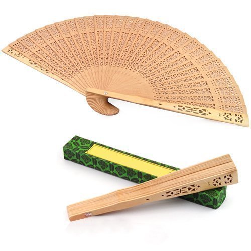 Sandalwood Chinese Style Folding Fan