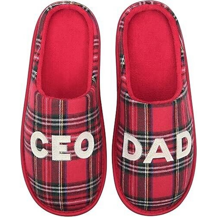 Dad CEO Clipper Coloured Slippers