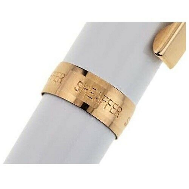 Sheaffer White Rose Gold Ballpoint Pen