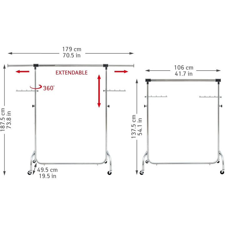 Tatkraft Falcon Clothes Rail