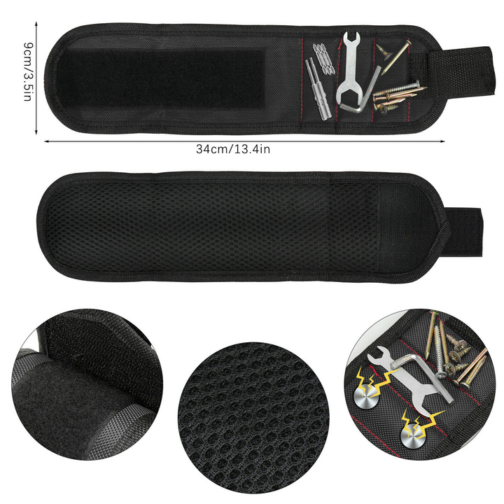 Magnetic Wristband Toolkit Holder