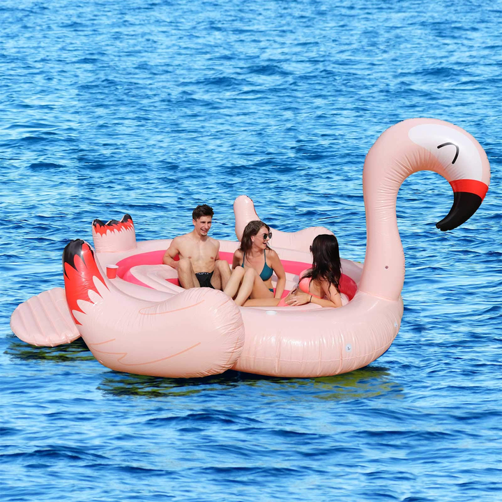 Giant Inflatable Flamingo Pool Float